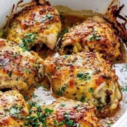 Thumbnail for Oven Baked Chicken Thighs