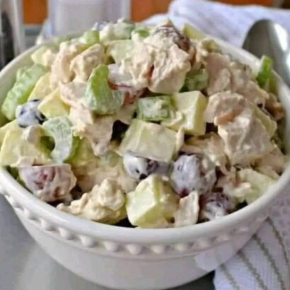 Thumbnail for Chicken Salad With fruits and Mayonnaise