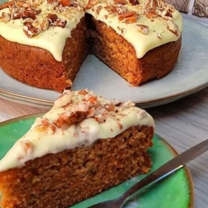 Thumbnail for A Moist Carrot Cake With Cream Cheese Frosting