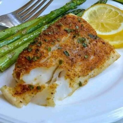 Thumbnail for Delicious Lemon Pepper Baked Cod Recipe