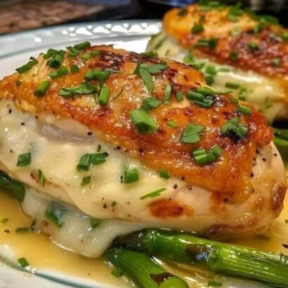 Thumbnail for Chicken breast stuffed with asparagus