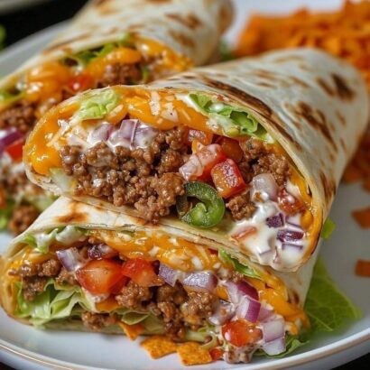 Thumbnail for Nacho Cheese Beef Wrap