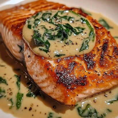 Thumbnail for Delicious Salmon Florentine