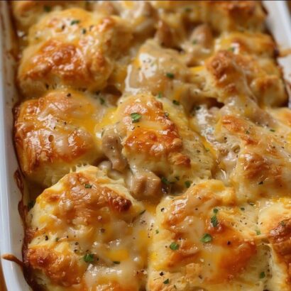 Thumbnail for Chicken Bubble Biscuit Bake Casserole