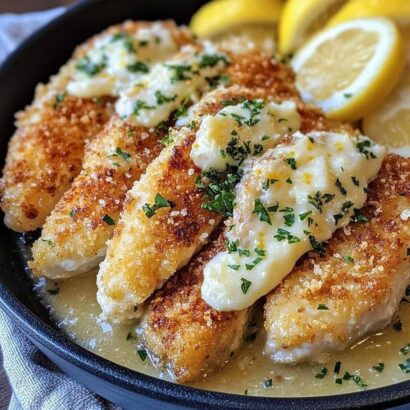 Thumbnail for Zesty Italian Lemon Pecorino Chicken