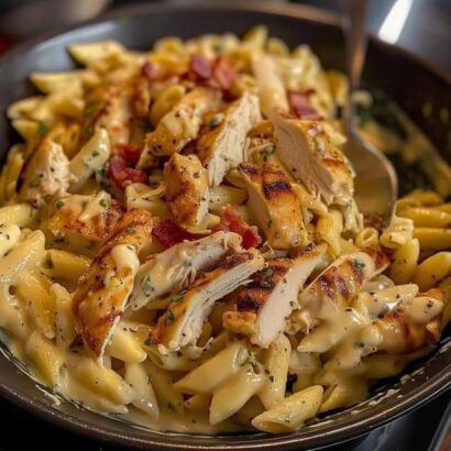 Thumbnail for Chicken bacon ranch pasta