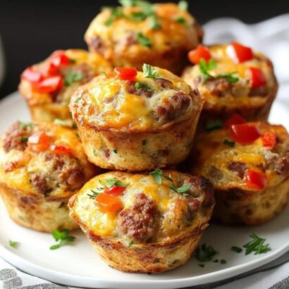 Thumbnail for Easy Sausage Breakfast Muffins