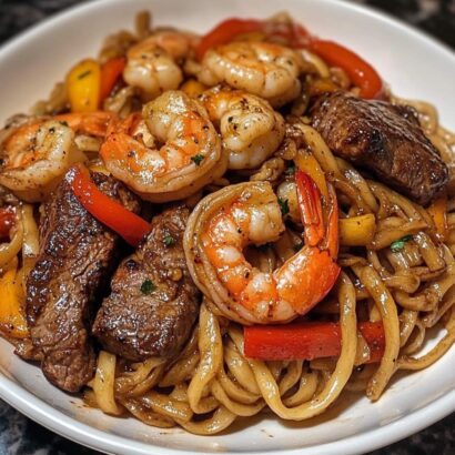 Thumbnail for Steak & Shrimp Noodles