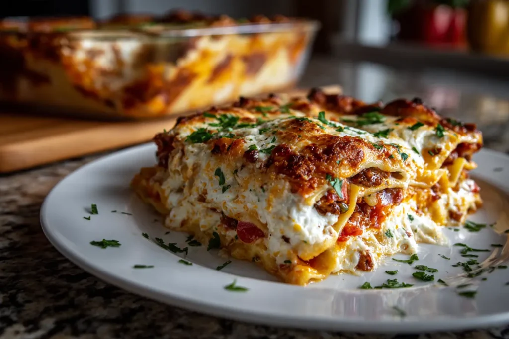 The Best Comfort Lasagna