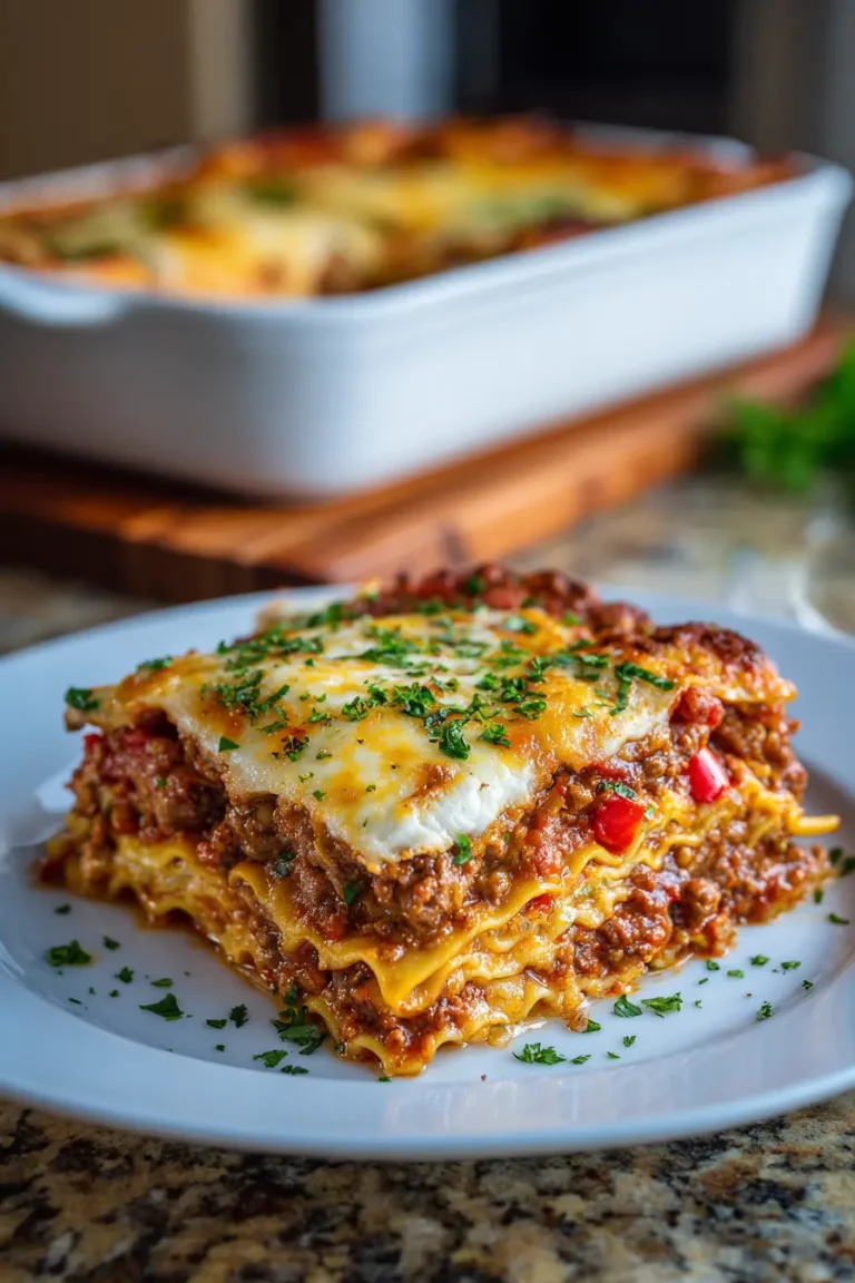 The Best Comfort Lasagna