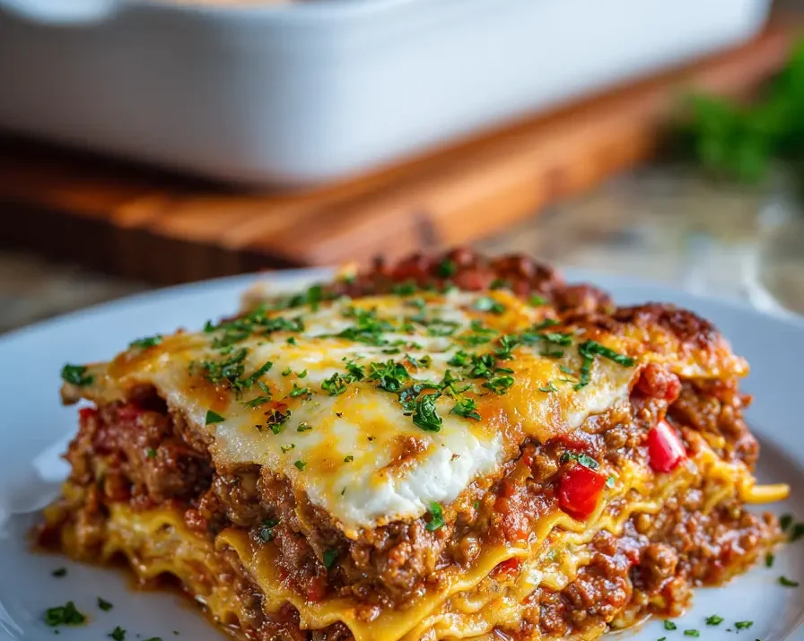 The Best Comfort Lasagna
