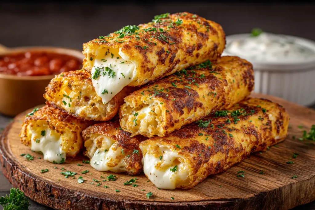 Cheesy Garlic Butter Rollups