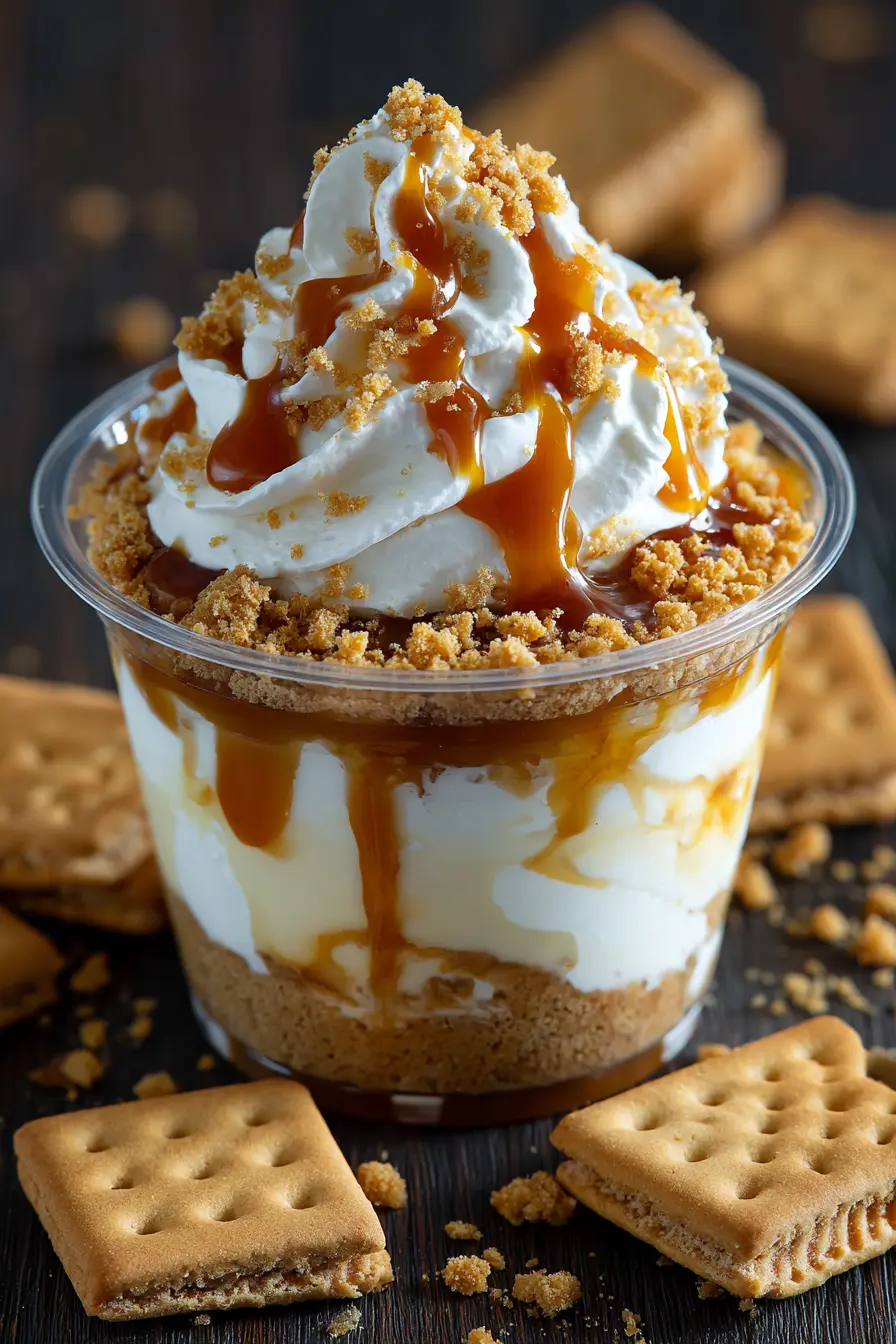 Cookie Butter Cheesecake Cups