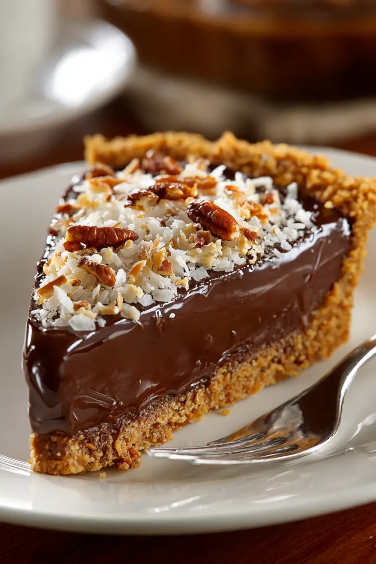 No-Bake German Chocolate Pie