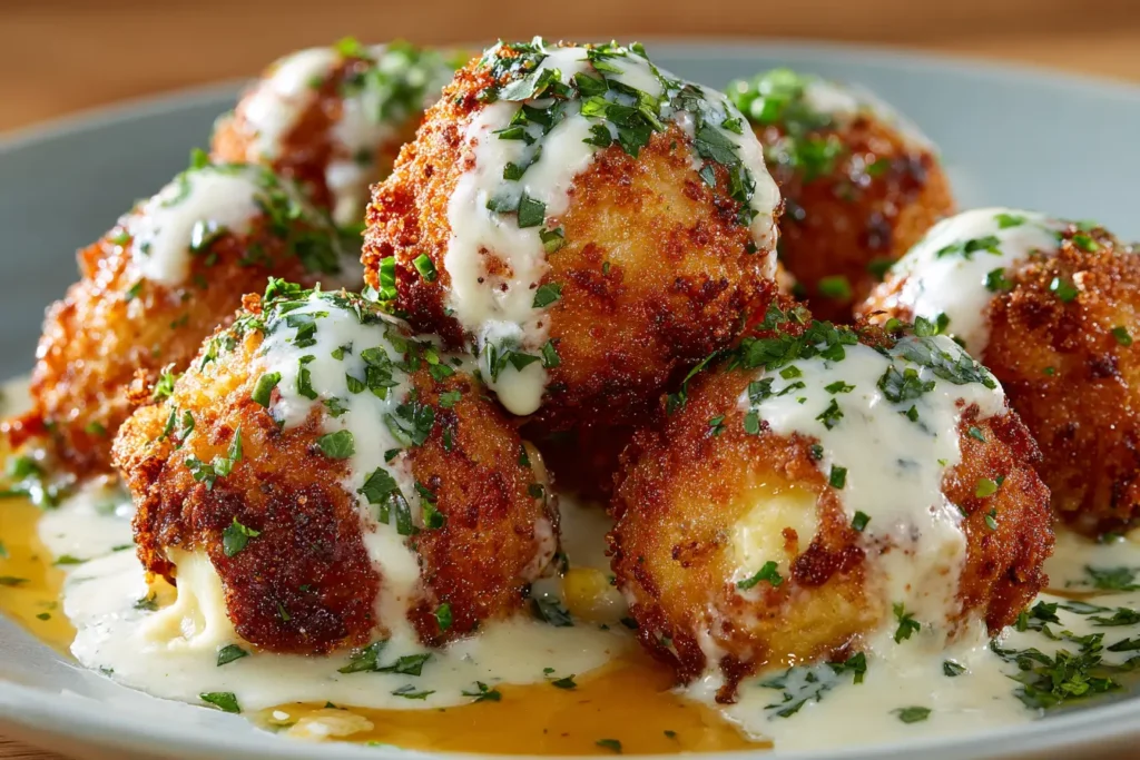 Chicken Cheese Bombs