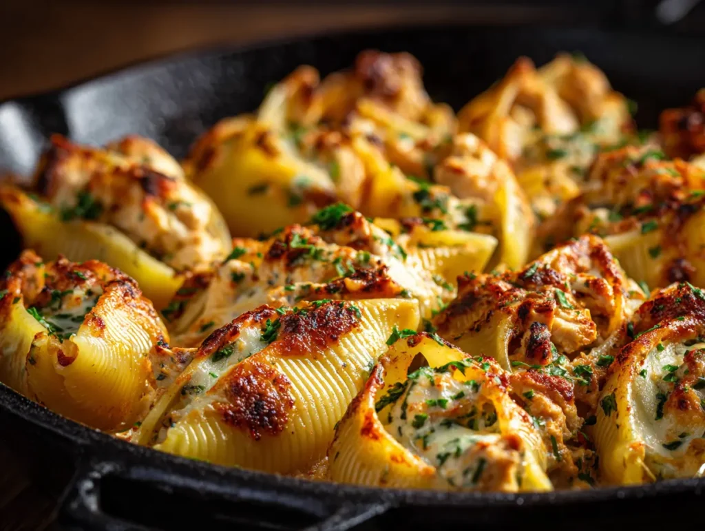 Creamy Cajun Chicken Shells