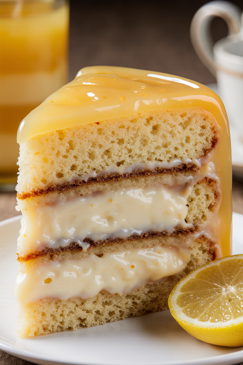 Lemon Custard Cake