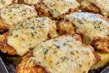 Mayonnaise and Parmesan Chicken