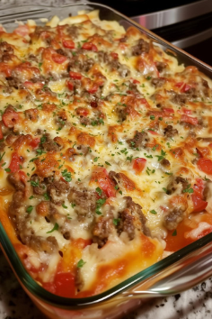 Philly Cheesesteak Casserole