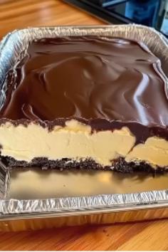No-Bake Chocolate Eclair Cake